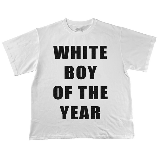 WHITE BOY OF THE YEAR T-SHIRT